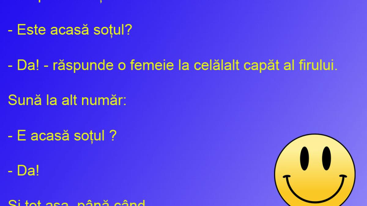 BANCUL ZILEI: Ce face un beţiv cu nevasta altuia