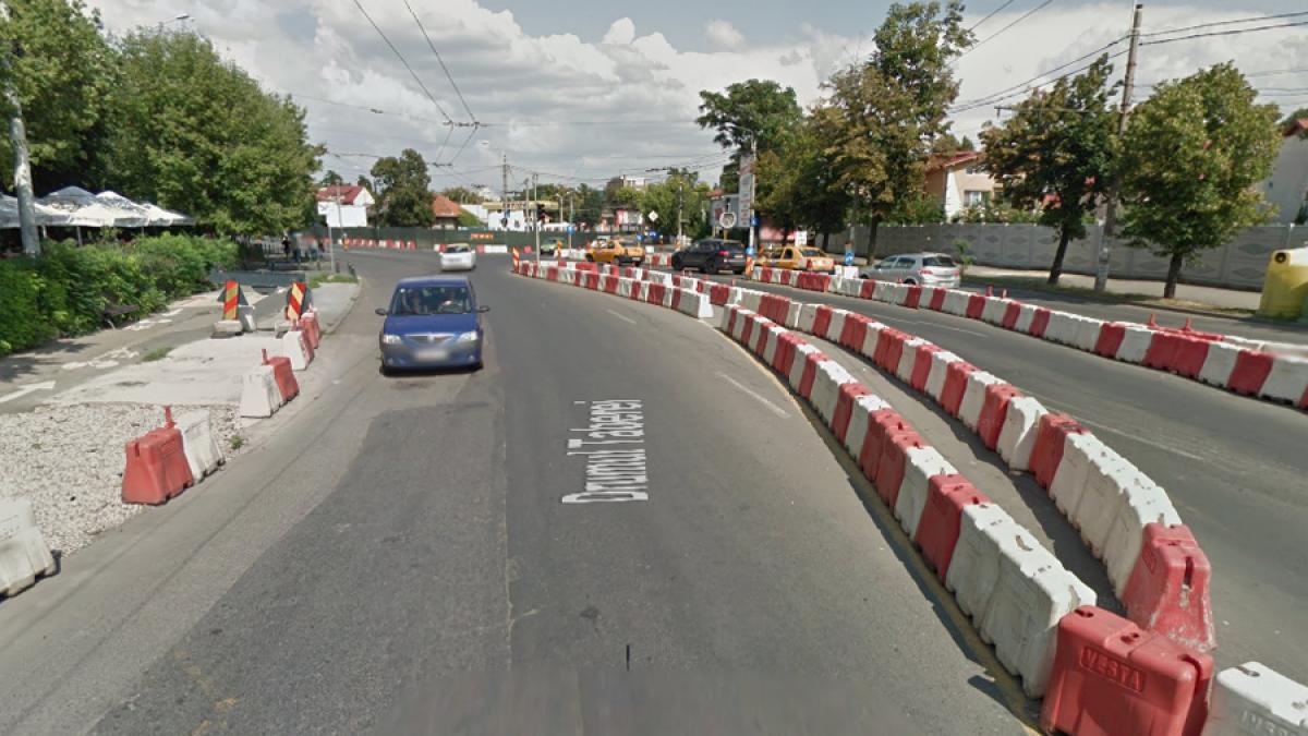 Metrorex: Traficul în intersecţia Drumul Taberei cu strada Lt Nicolae Găină, deschis de luni pe trei benzi