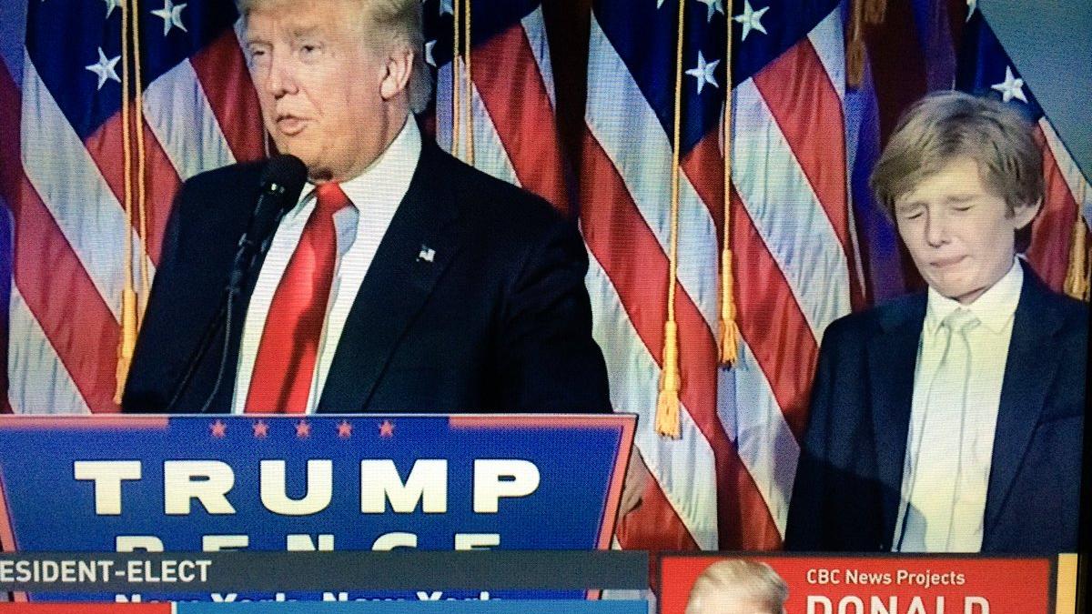 video este fiul cel mic al lui donald trump autist