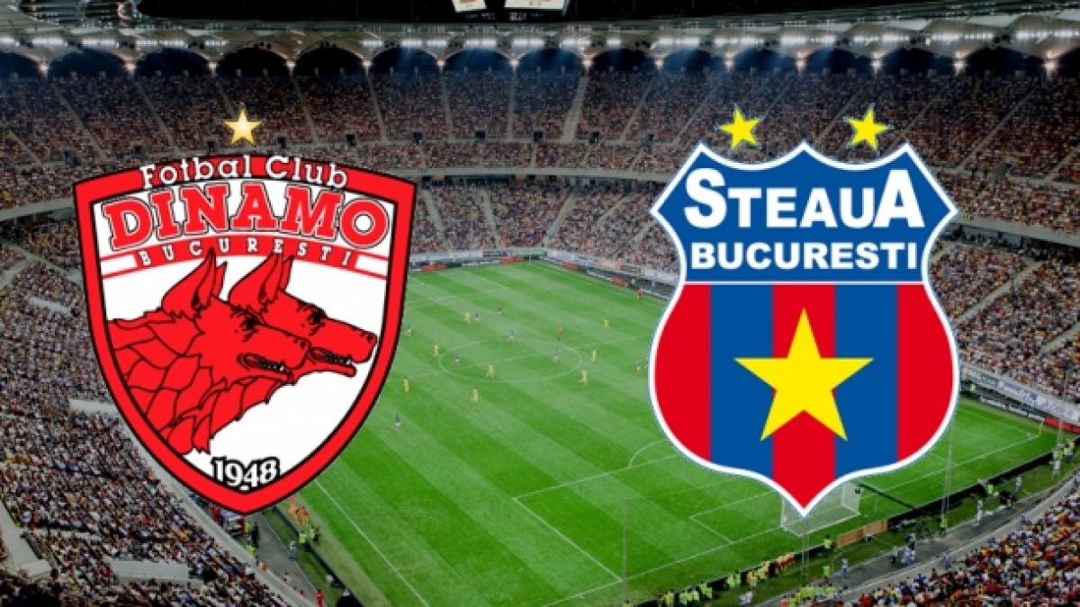 Dinamo o învinge la scor pe Steaua în Derby de România