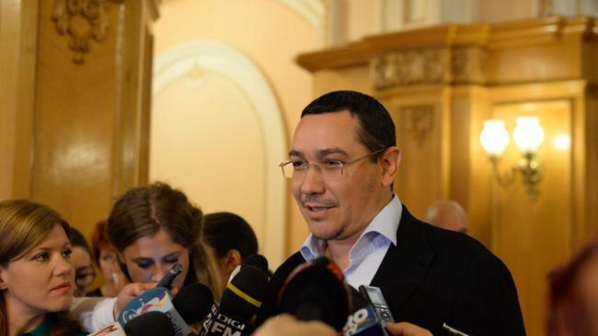 Achizitia de corvete, criticata de Victor Ponta