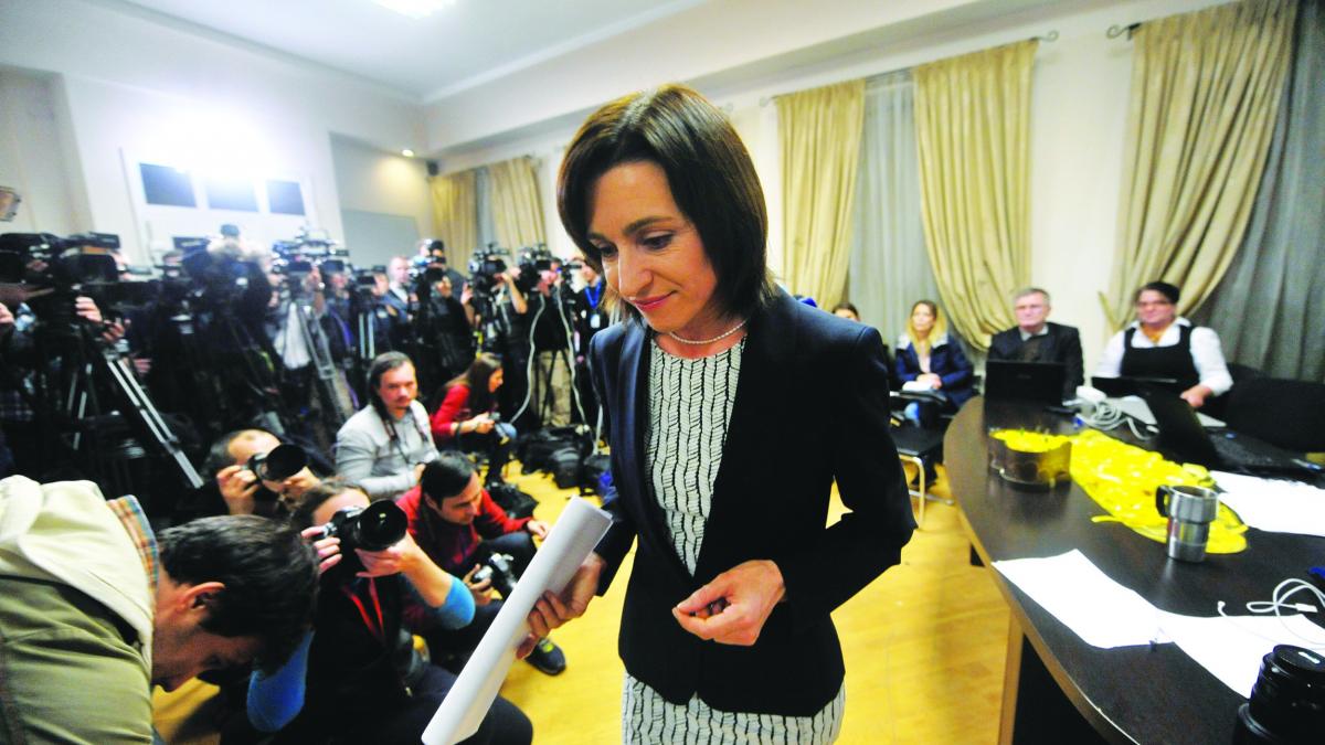 Maia Sandu a contestat, ieri, alegerile