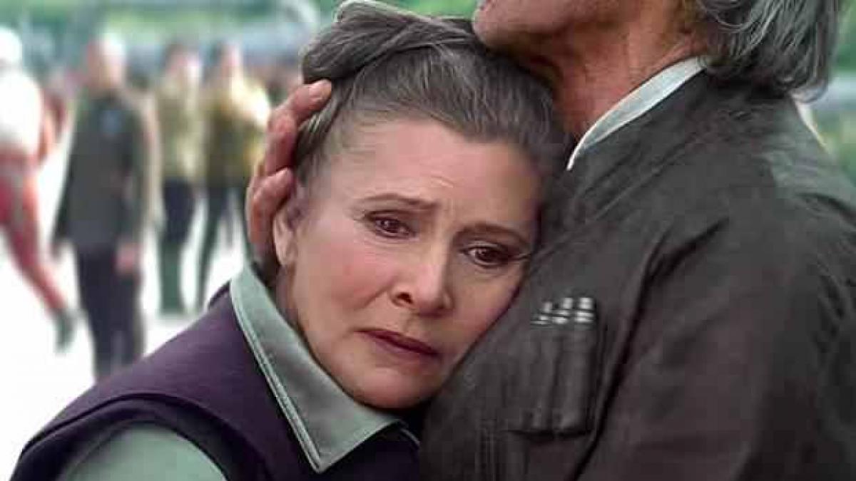 Cum se mai simte actrița Carrie Fisher, după infarctul suferit