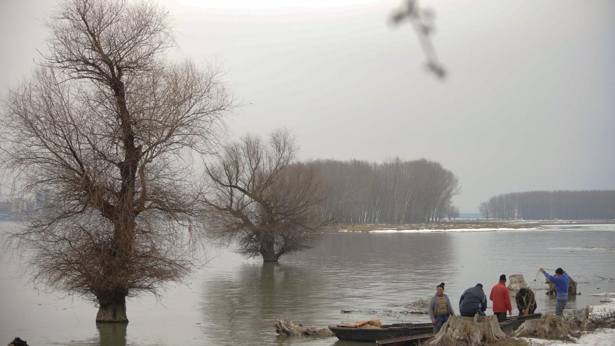  NAVIGATIA ÎN DELTĂ, PE DUNĂRE, OPRITĂ