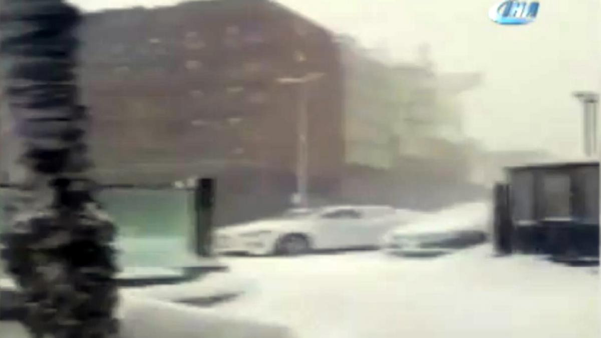 video un vapor incarcat cu containere a ras malul bosforului din cartierul tarabya din istanbul