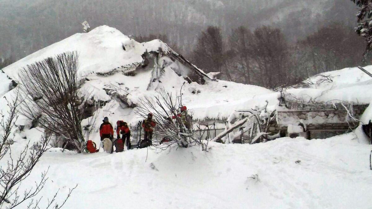 Avalanșă cu victime române, în munții Apenini