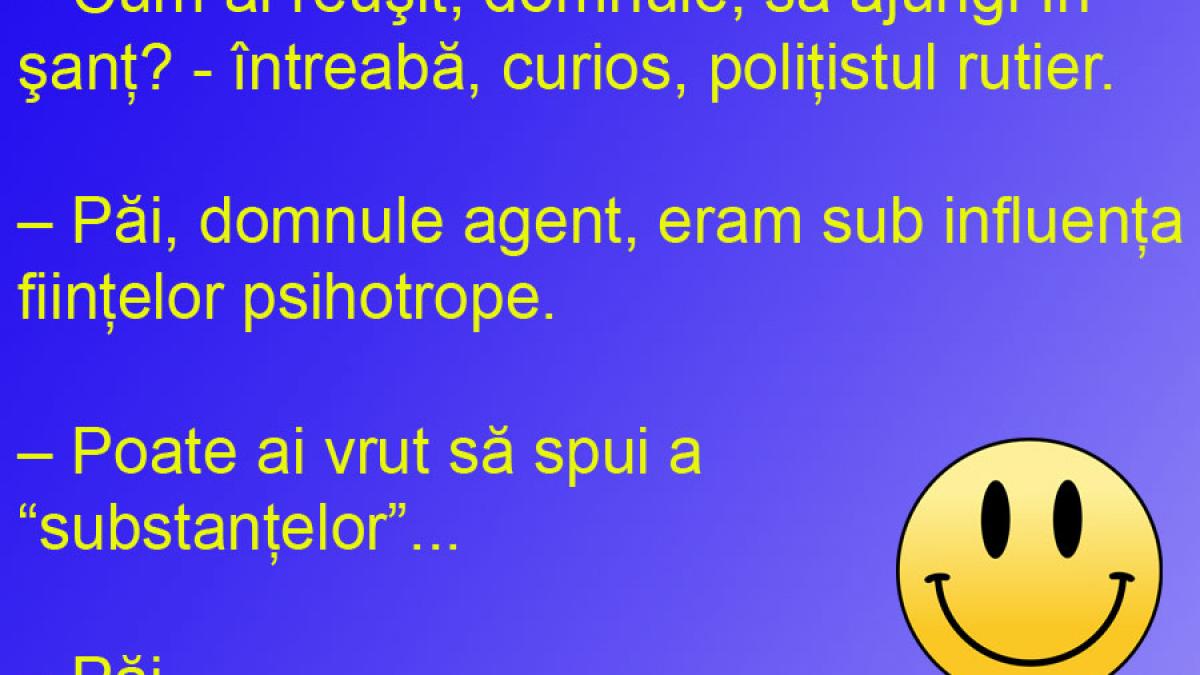 BANCUL ZILEI: Bărbatul disperat e precipitat şi conduce agitat!