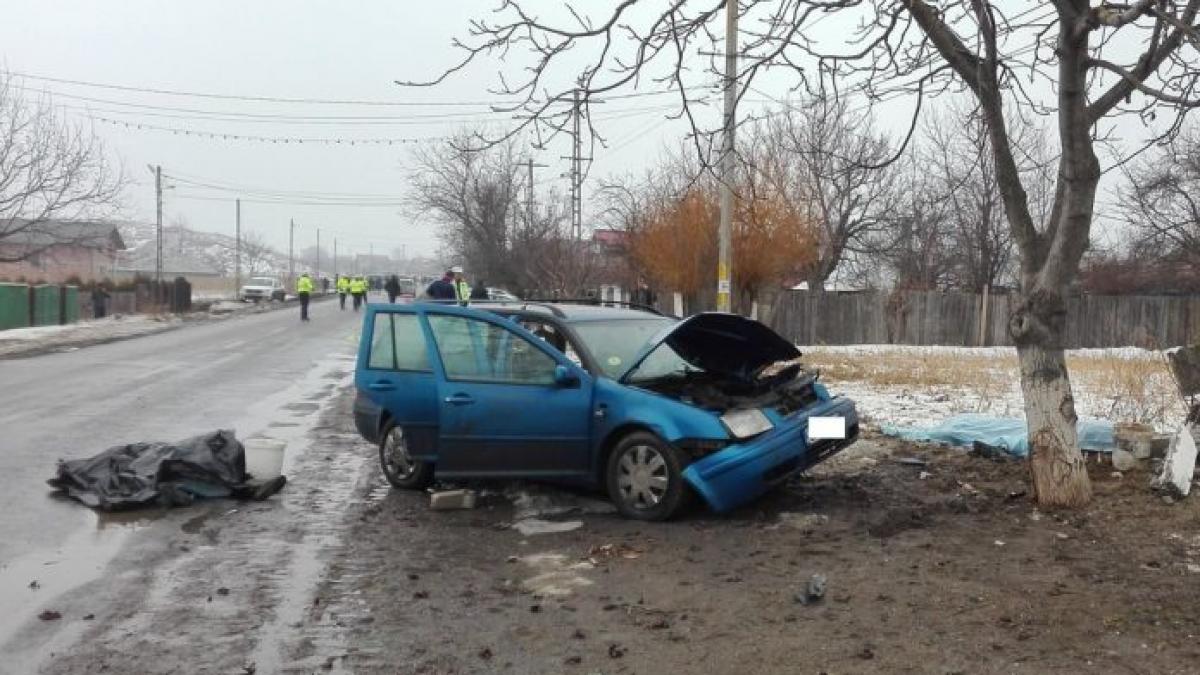 3 morți și 3 răniți într-un accident petrecut în județul Bacău