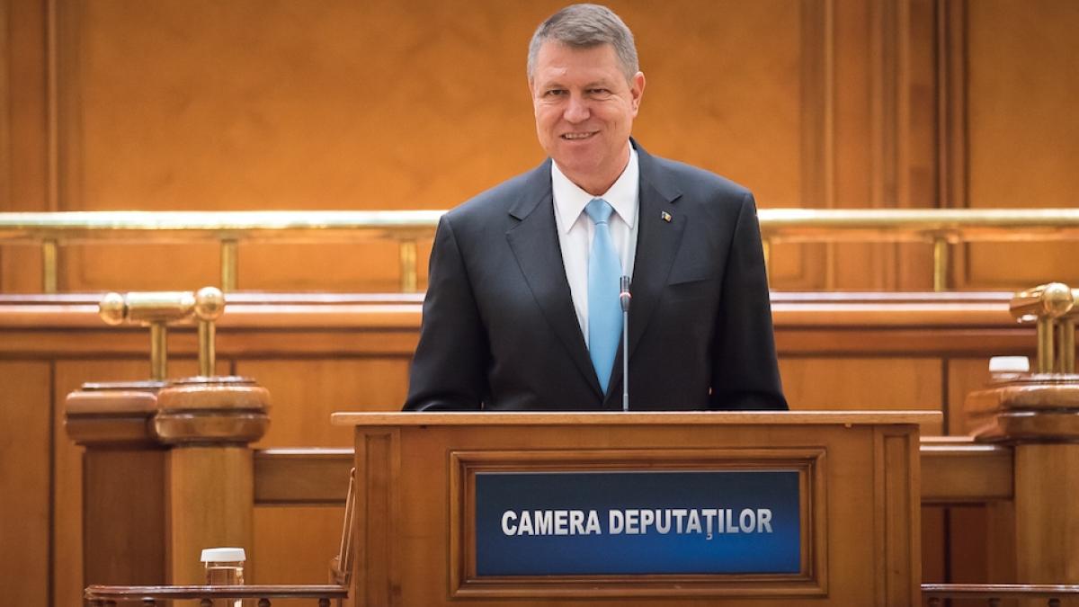 UPDATE - Parlament - Klaus Iohannis: PSD a intrat în coliziune tip kamikaze