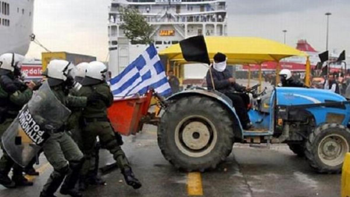 Atenţionare de călătorie MAE: Grecia - blocaje rutiere instituite de fermieri 