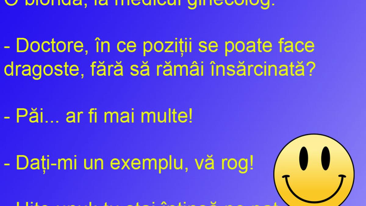 BANCUL ZILEI: Cea mai eficientă metodă de contracepţie... pentru blonde!