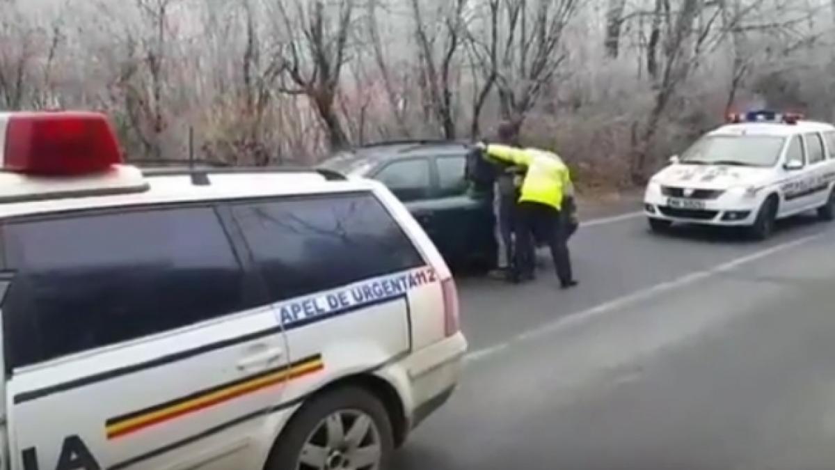beat mort a vrut sa fuga de politisti