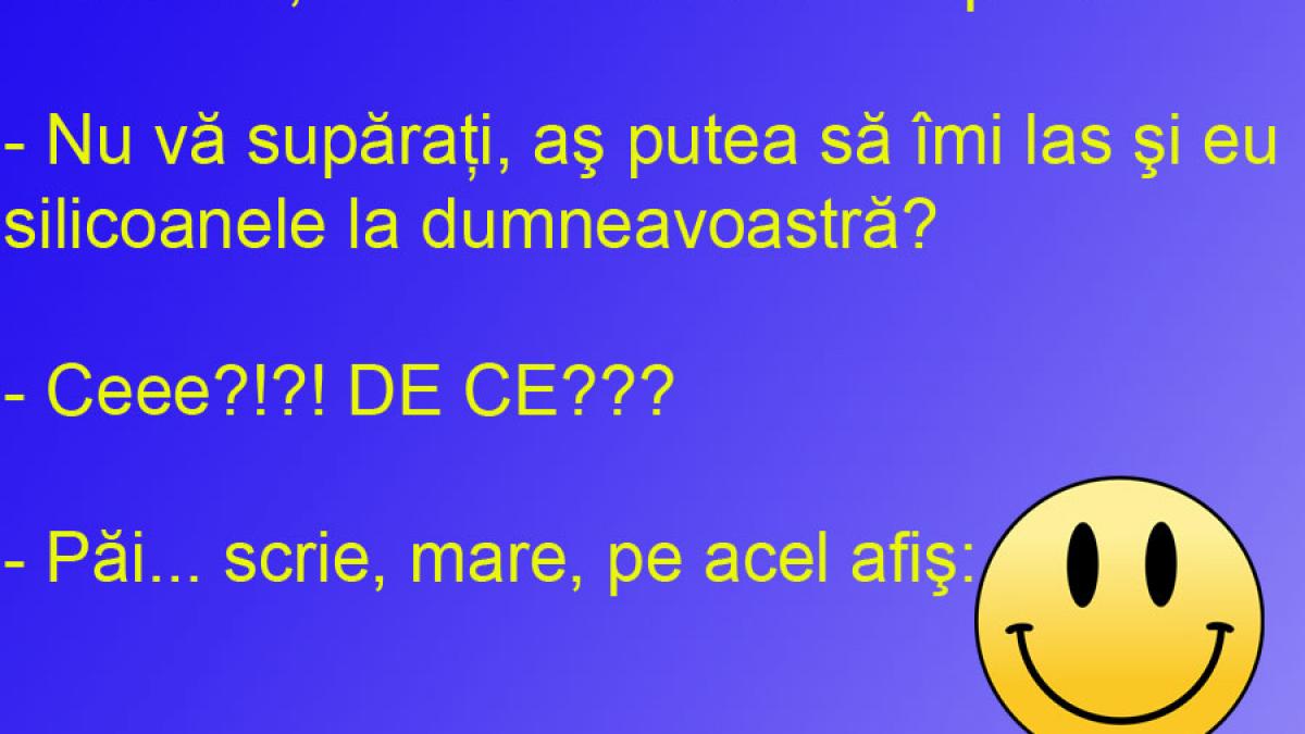 BANCUL ZILEI: Pââârtieee, vineee blonda... fără silicoane!
