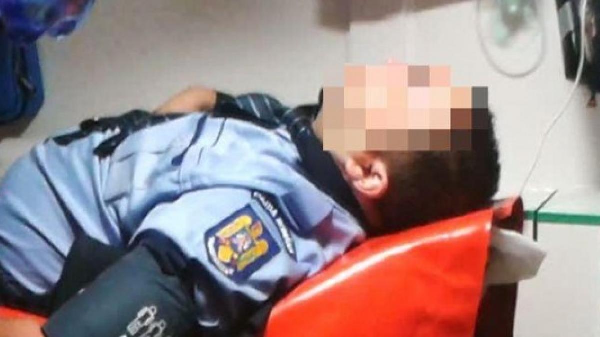 Beat, la volanul unui de Audi A 6, a călcat un agent când încerca să fugă de poliţişti