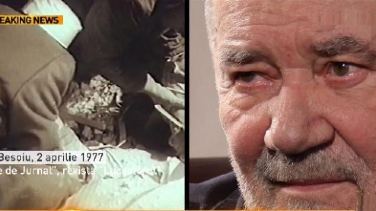 4 martie 1977. Mărturii ale actorului Ion Besoiu din perioada cutremurului devastator