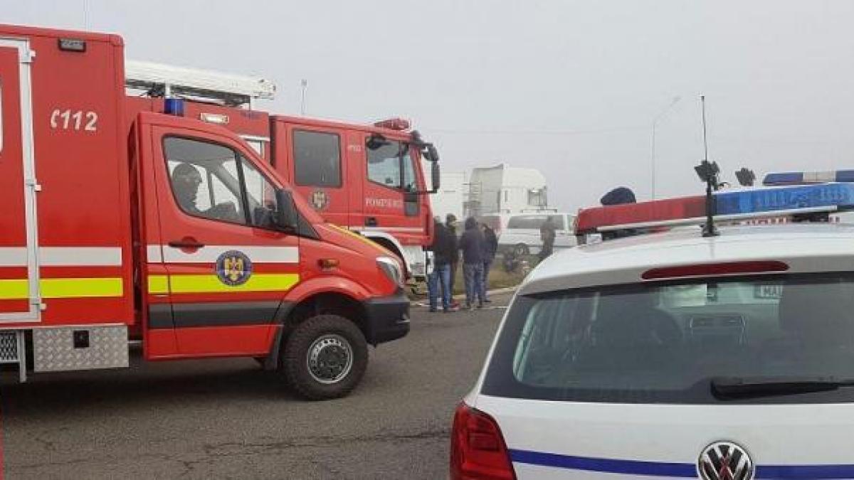 Carambol pe DN 1B, la ieșire din Mizil spre Ploiești