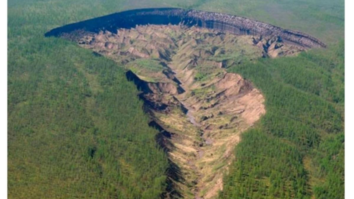 "Poarta" spre centrul Pământului este în continuă creştere
