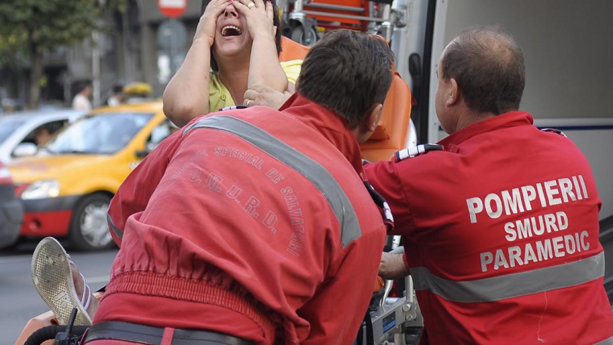 Copil accidentat pe şoseaua Bucureşti - Măgurele