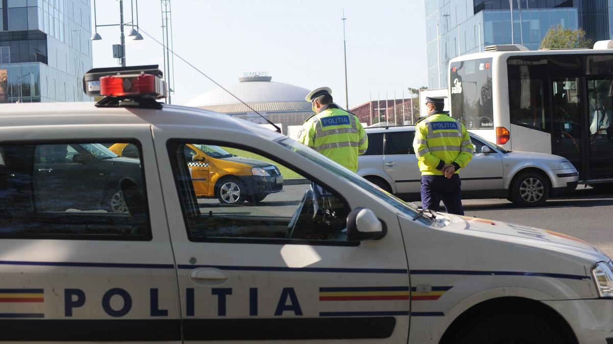 Protestul polițiștilor: șoferii nu mai primesc amenzi