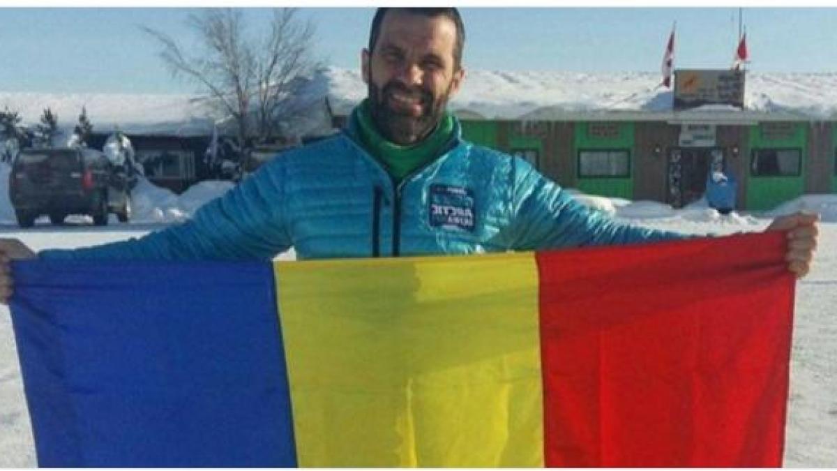 Tibi Uşeriu, câştigătorul maratonului arctic, a fost primit cu aplauze la Cluj