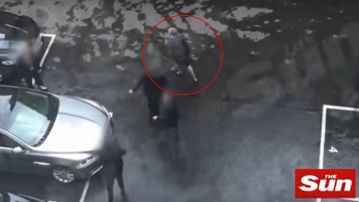 video balbaiala in timpul evacuarii premierului britanic theresa may