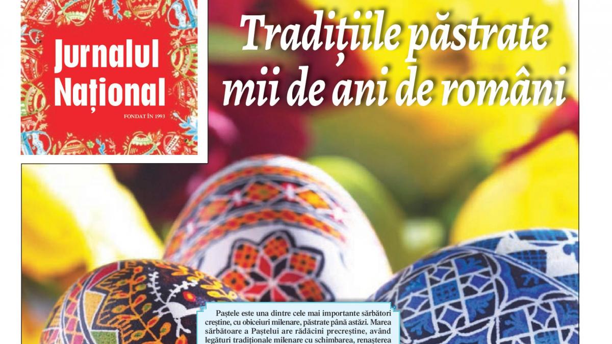 Supliment Jurnalul de Paște