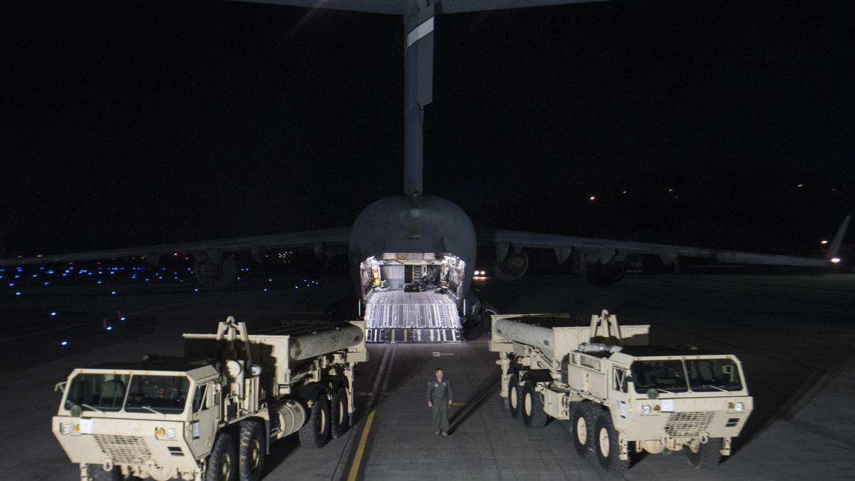 China cere SUA şi Coreii de Sud retragerea sistemului antirachetă THAAD