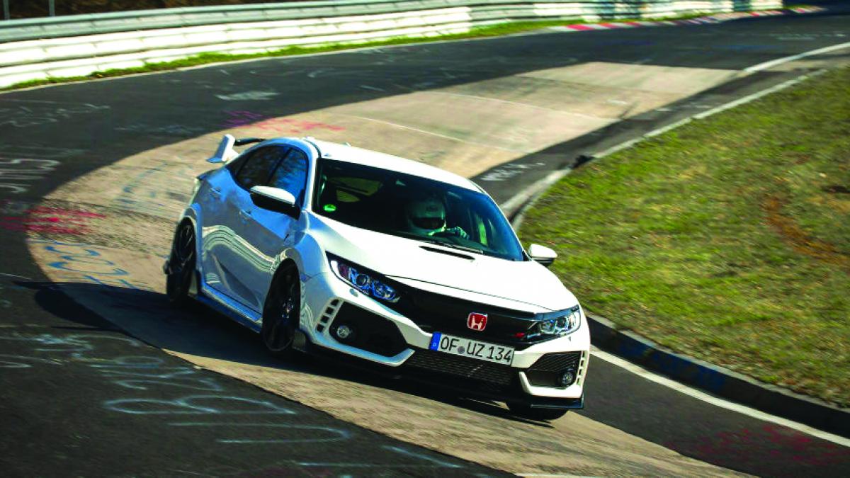 Civic Type-R, cea mai rapidă maşină pe circuit