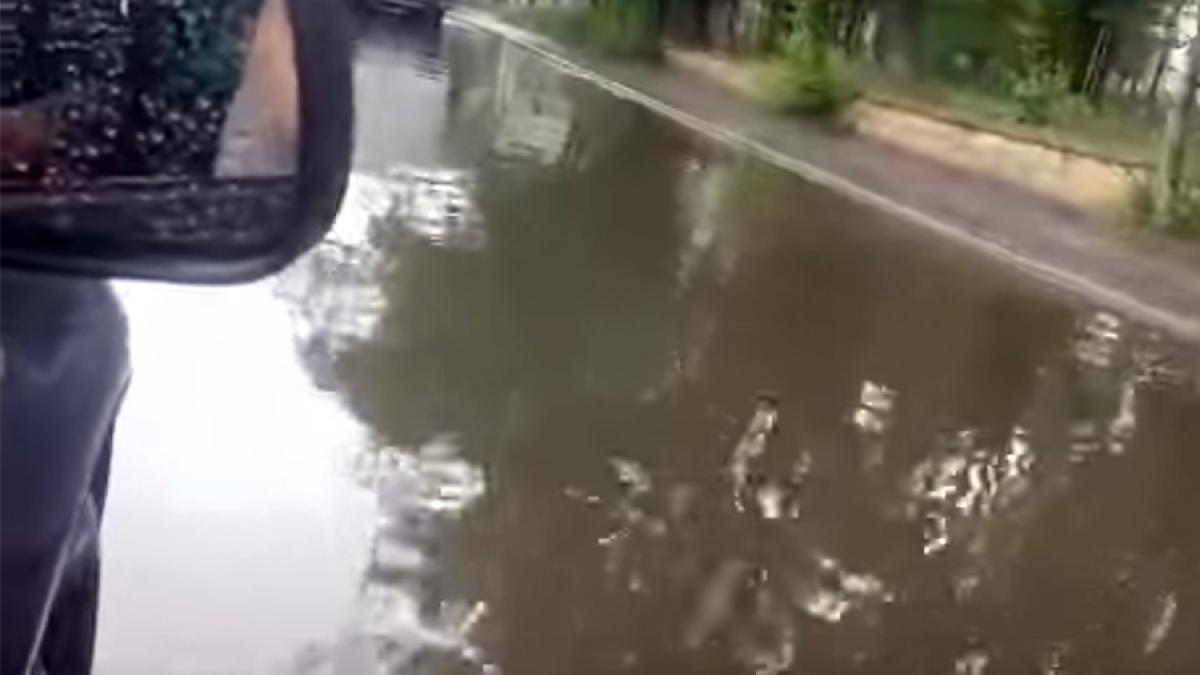 VIDEO - Inundații în Mamaia după o ploaie torențială