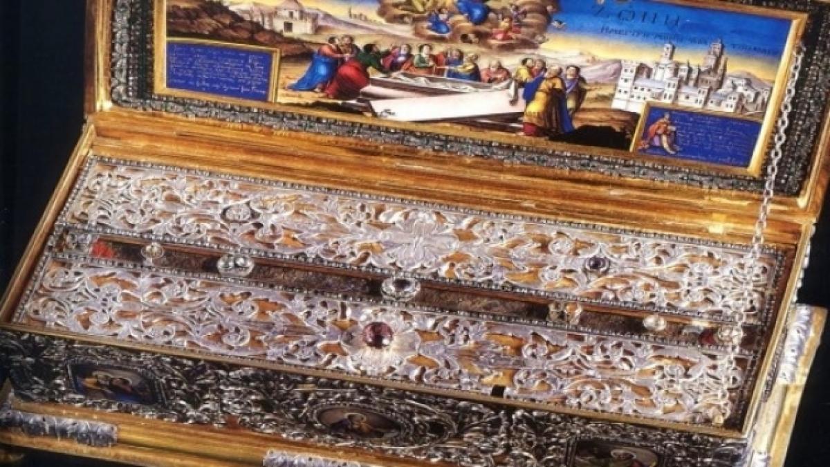 Brâul Maicii Domnului va fi expus, de duminică până marţi, la Biserica parohiei Sf. Apostol şi Evanghelist Ioan
