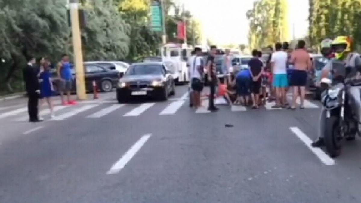 Accident TERIBIL în Mamaia. Bunicii și nepoata, spulberați pe trecerea de pietoni