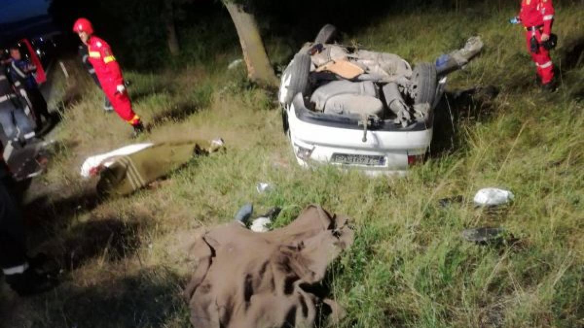 ARAD - ACCIDENT RUTIER soldat cu 3 morți și 2 răniți