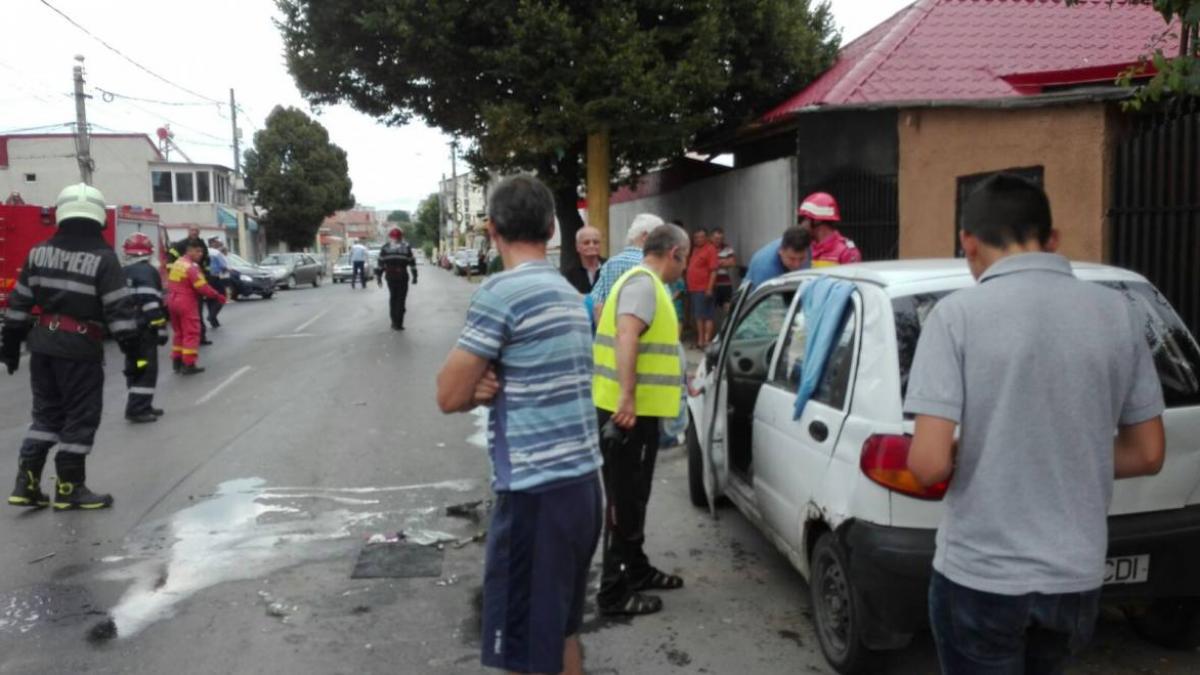 4 răniți au fost transportați la spital în urma unui accident în Constanța
