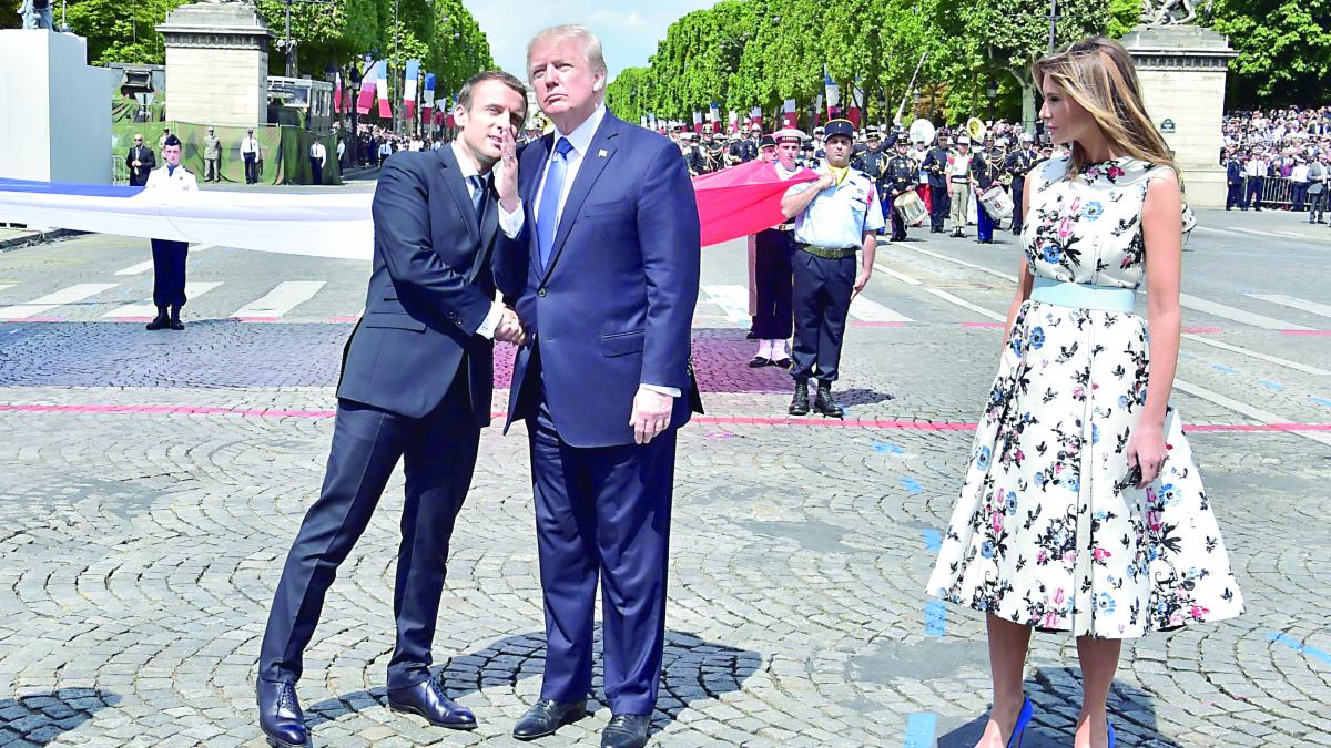 Macron: Trump se poate răzgândi