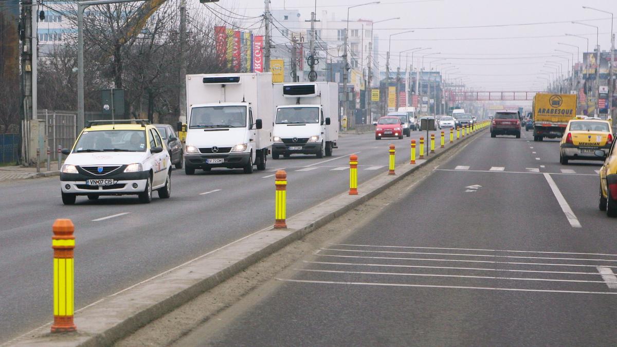 DN1 A - deblocat după două ore; traficul a fost reluat pe un sens