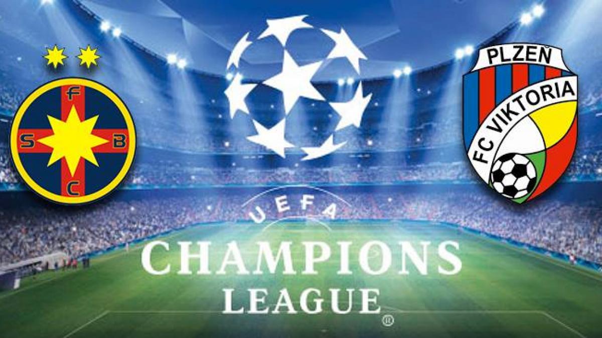 FCSB – Viktoria Plzen 2-2. Cehii au prima şansă la calificare