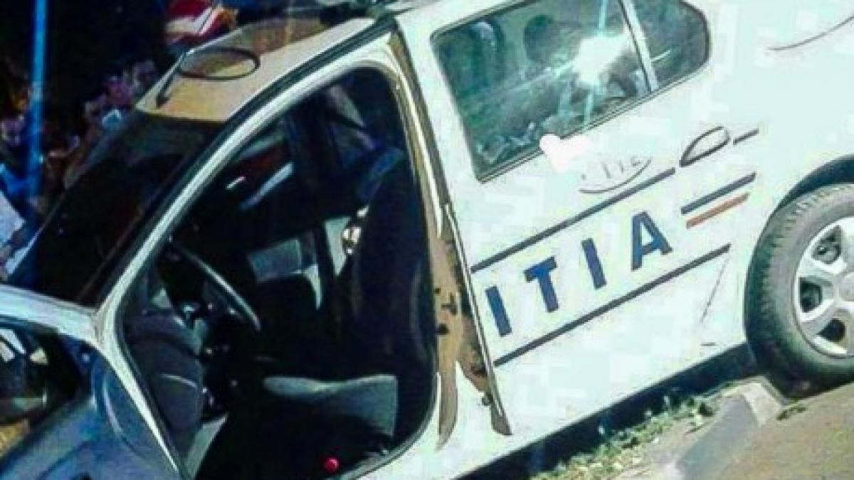 Giurgiu - Doi polițiști au fost răniți în urma unui accident 