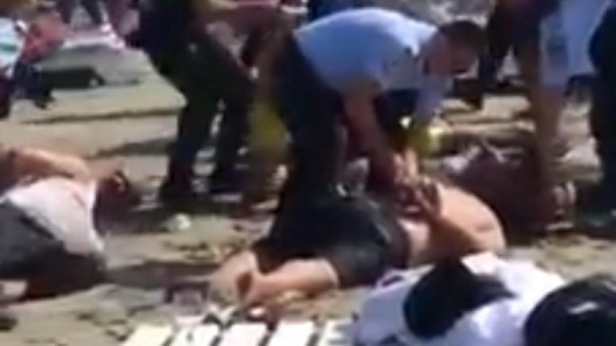 Cei 8 bătăuși de pe plaja din Mamaia află dacă magistrații emit mandate de arestare
