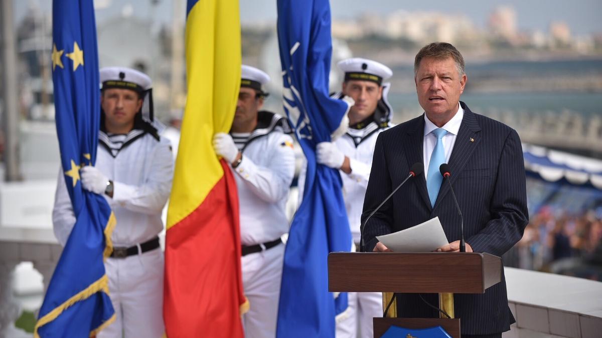 Iohannis cu ocazia Zilei Marinei: Suntem un pilon de stabilitate şi furnizor de securitate în regiune