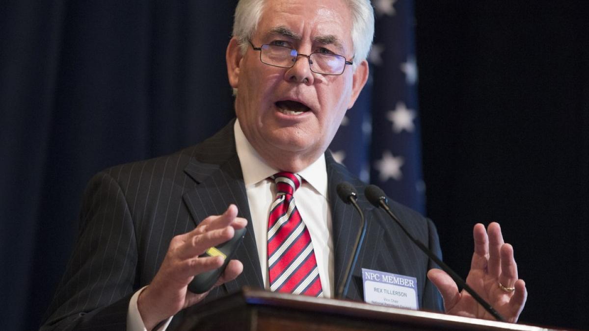 Secretarul de Stat Rex Tillerson se separă de politica lui Donald Trump
