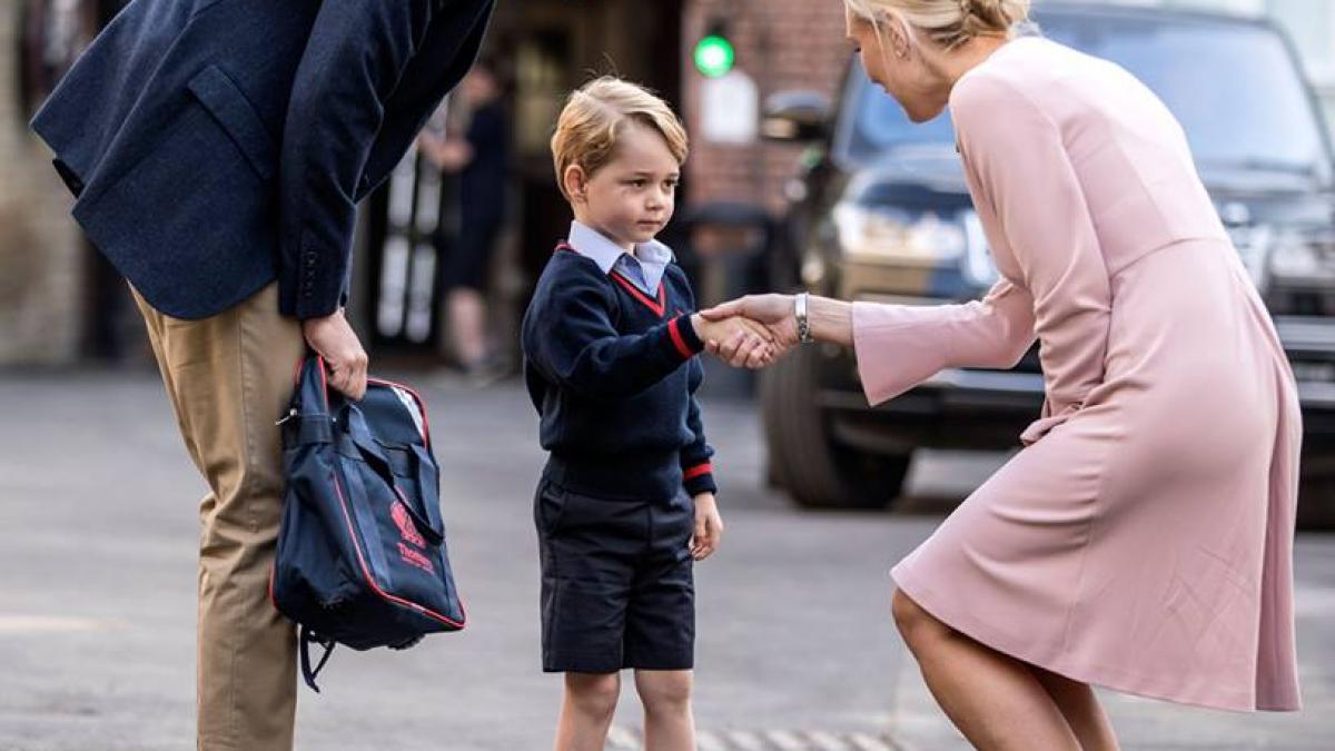 Casa Regală a Marii Britanii publică fotografii cu prima zi de școală a prinţului George