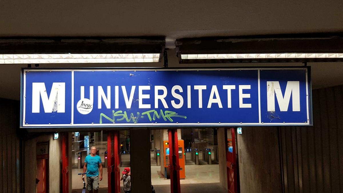Paza la metrou, asigurată de o companie cu zero angajaţi