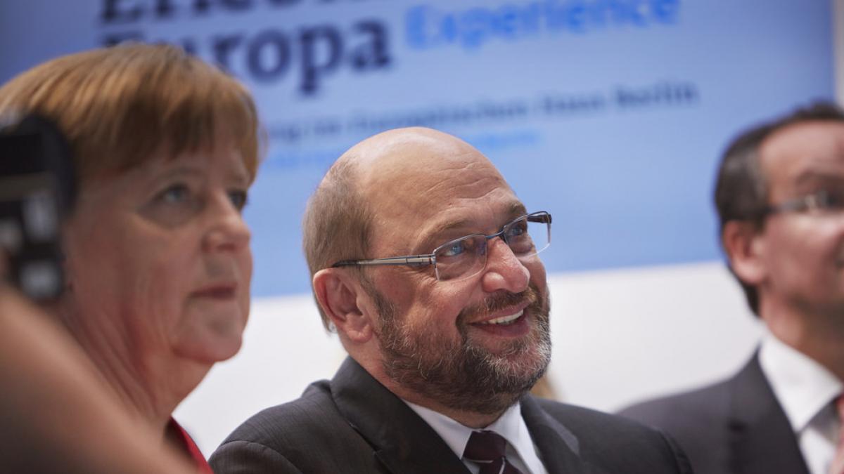 Angela Merkel respinge invitaţia lui Martin Schulz pentru o a doua dezbatere televizată