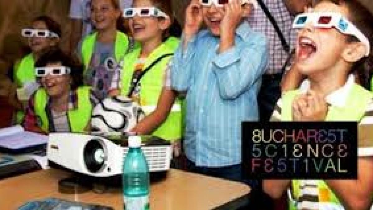 Bucharest Science Festival începe miercuri