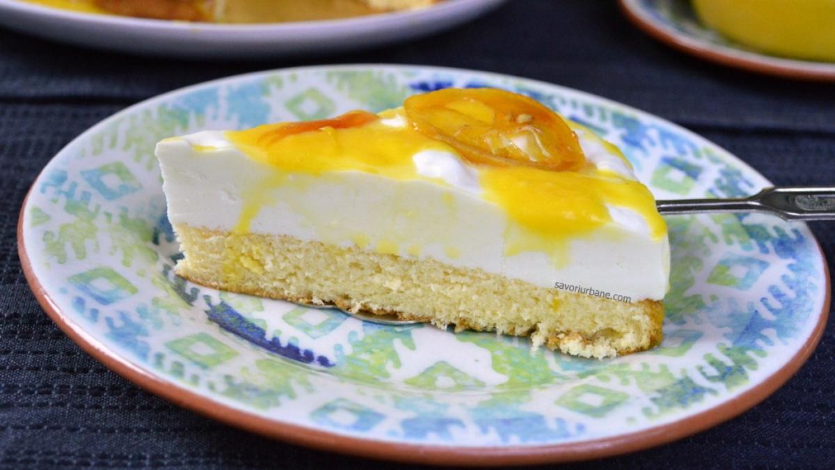 Rețeta zilei: Cheesecake cu lămâie