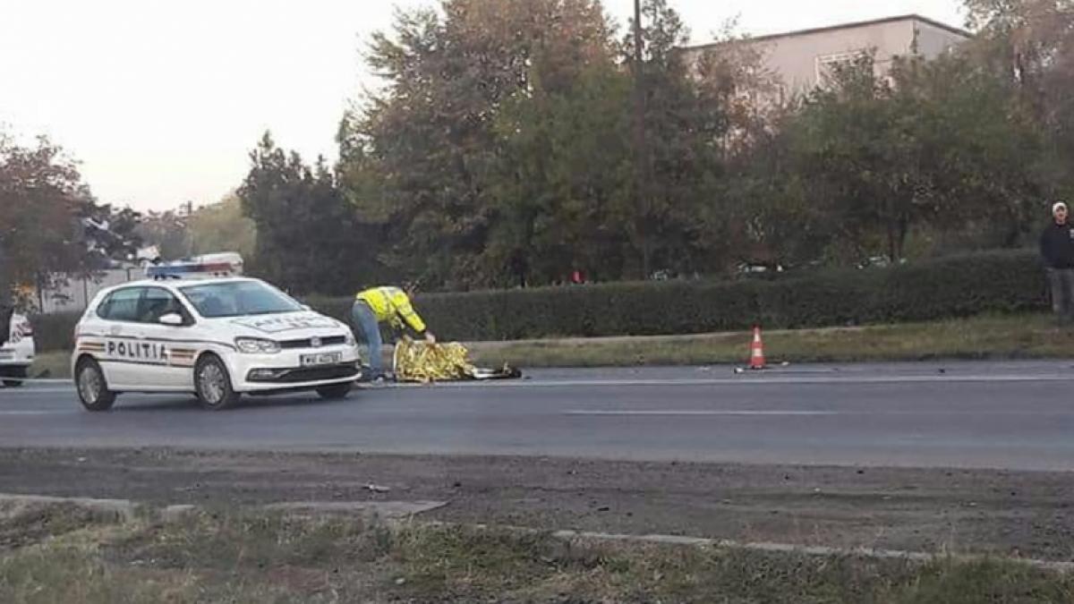 Accident mortal în Afumaţi! Un bărbat a fost lovit de o mașină după ce a traversat printr-un loc nepermis