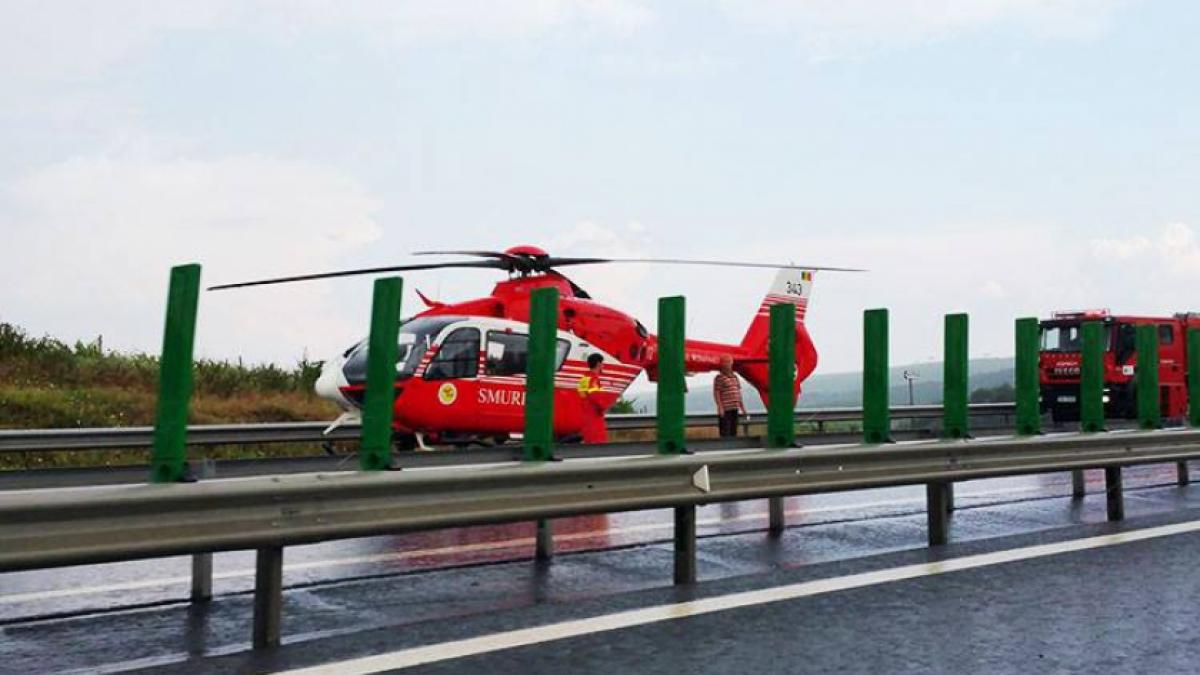 Accident mortal pe Autostrada Soarelui! Un TIR a lovit un pieton şi l-a aruncat zeci de metri pe şosea