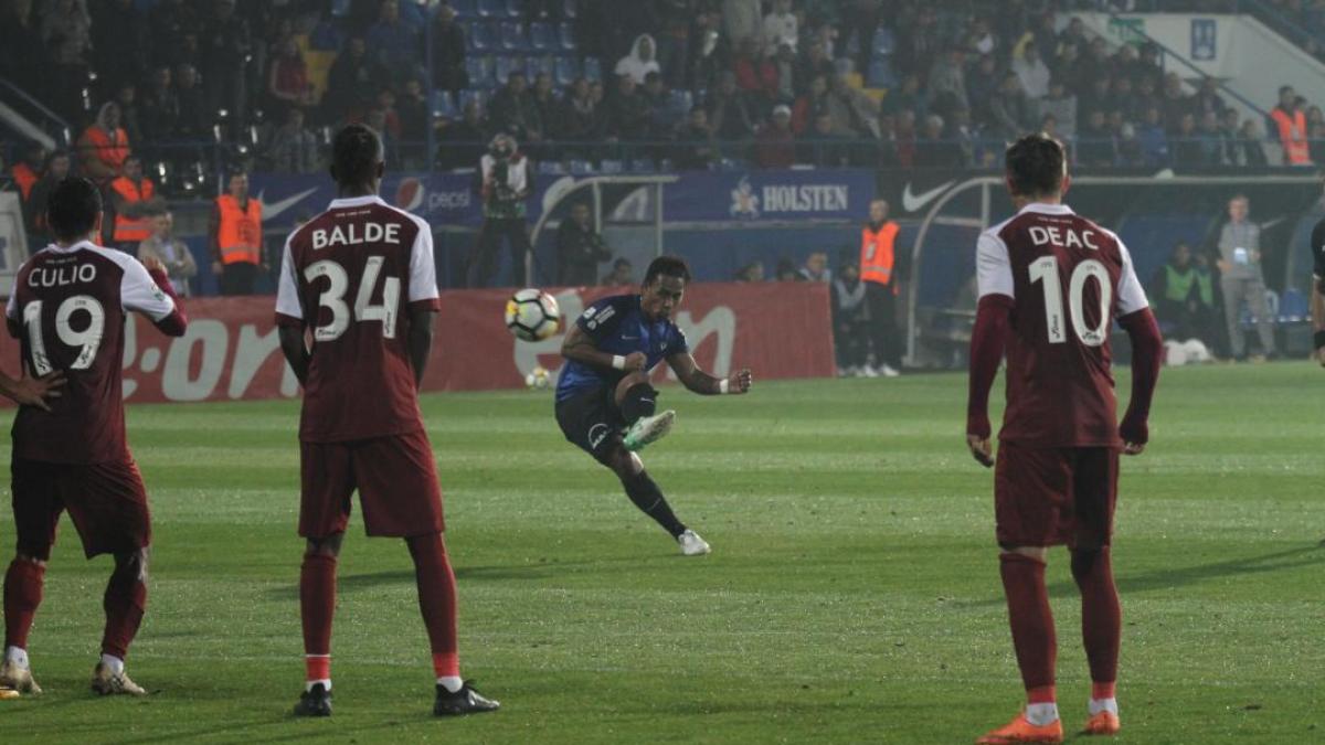 FC Viitorul Constanța - CFR Cluj 1-0. Un pas greșit pentru echipa lui Dan Petrescu
