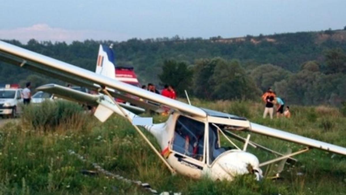 Avionul prăbușit în Alba nu era înmatriculat