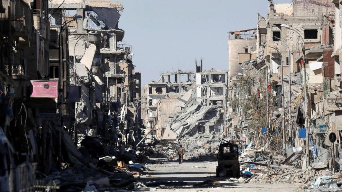 Rusia: Raqqa, rasă de pe fața pământului